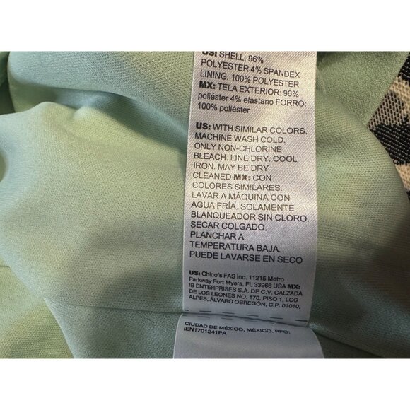 WHBM Dress 6 Light Mint Green Sheath Cap Sleeve Washable Career Church - Picture 11 of 12